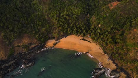 hidden tropical beach paradise