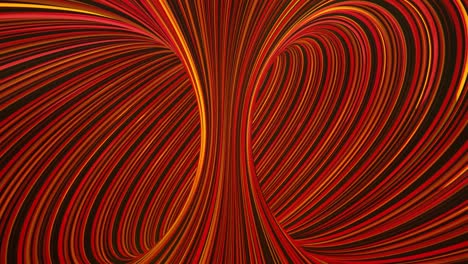 el fondo de líneas giratorias abstractas. diseño de movimiento 4k