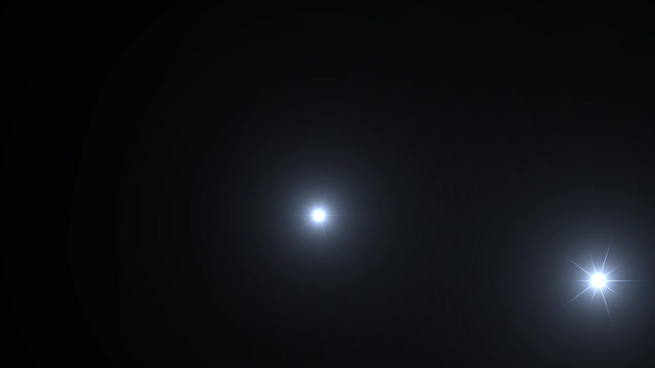 Lampi di flash che simulano luci stroboscopiche da paparazzi e flash di fotocamere su sfondo nero