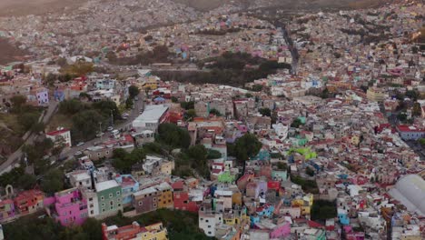 AERIAL:-Guanajuato-City,-Mexico