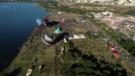 International-Festival-of-Air-Ballons,-Mexico