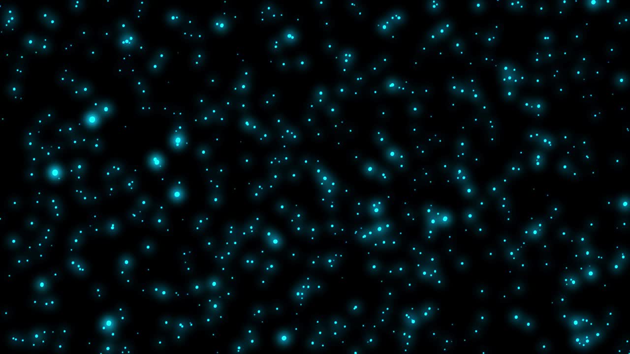 Shining particles Particle animation Motion graphics