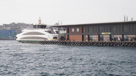 ferry at istanbul port