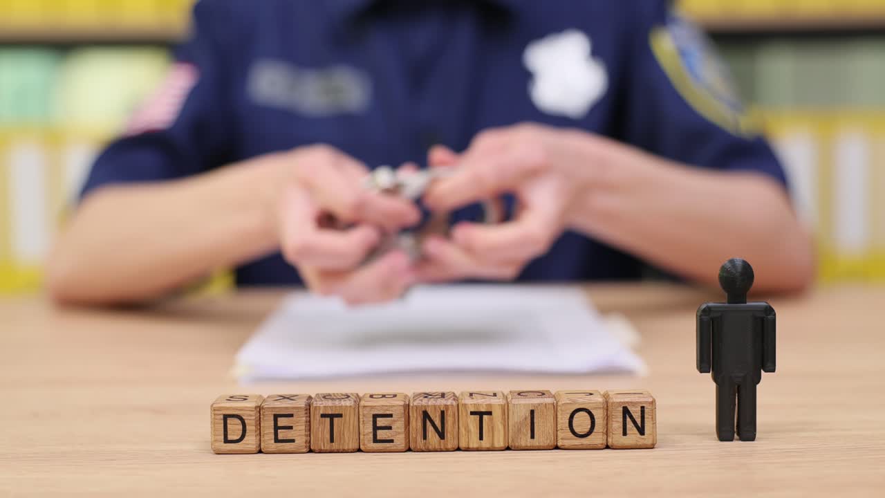 Detention and Law Enforcement Concept
