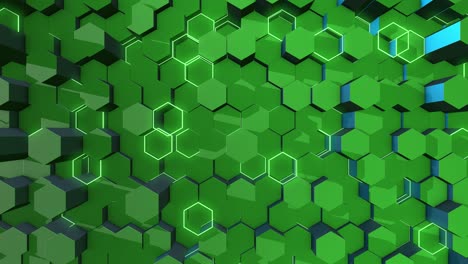 abstract hexagon geometric background 4k