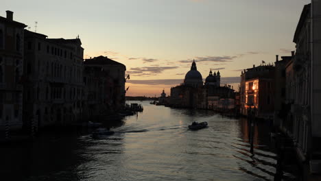 sunrise in venice, italy