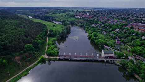 production of electrical energy from river water