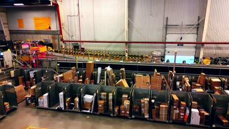 packaging storage in a facility