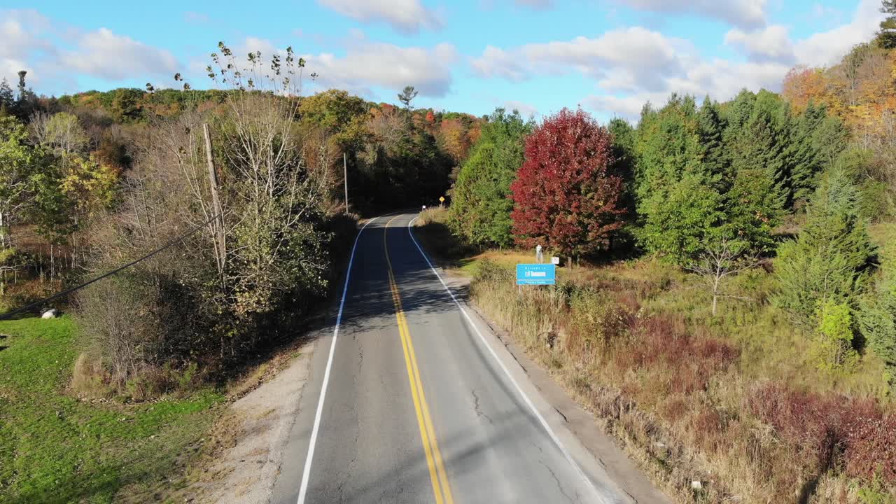 Toronto Sign City Limit Eastern Border Rouge Urban National Park Entrance No Traffic