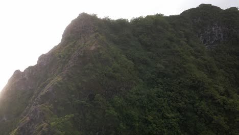 Llegando-Al-Pico-Final-Del-León-Agazapado-En-Oahu