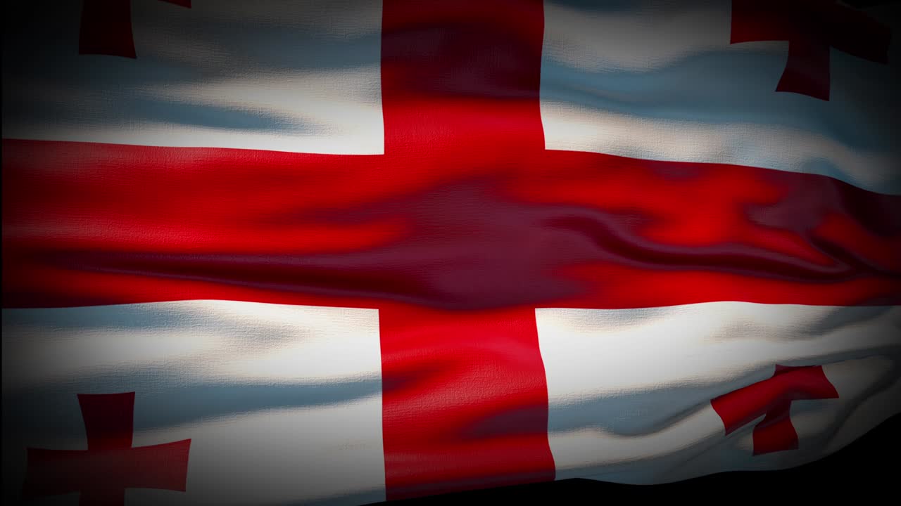 조지아 발이 바람에 흔들리는 실감나는 4k 클로즈업