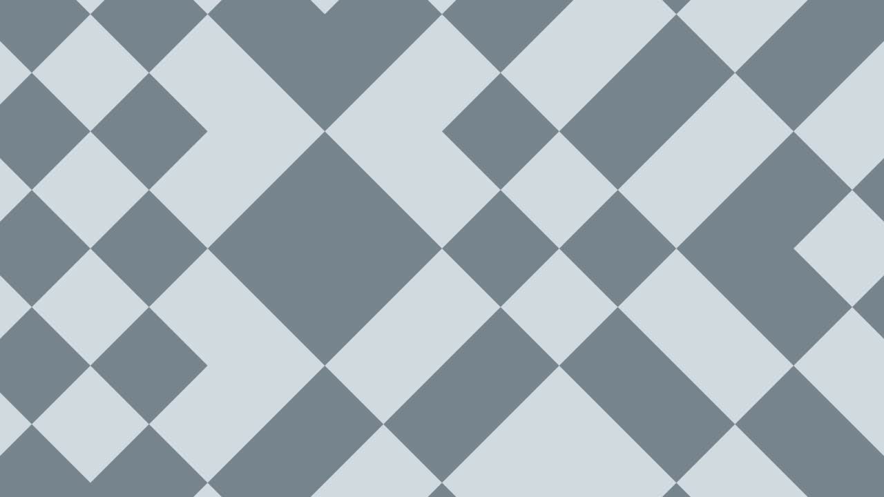 patrón animado de bucle sin costuras moderno con formas geométricas multicolores. fondo gráfico de movimiento de moda en un diseño plano con elementos geométricos