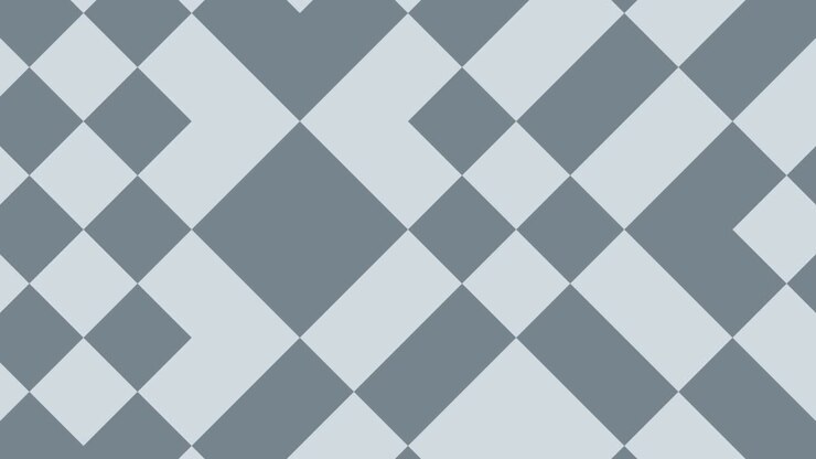Modern seamless loop animated pattern with multicolor geometric shapes. Trendy motion graphic background in a flat design with geometric elements