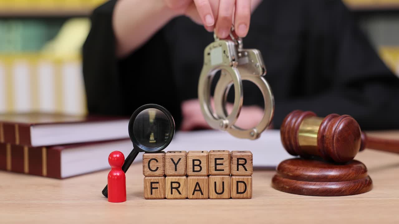 Cyber Fraud Legal Concept