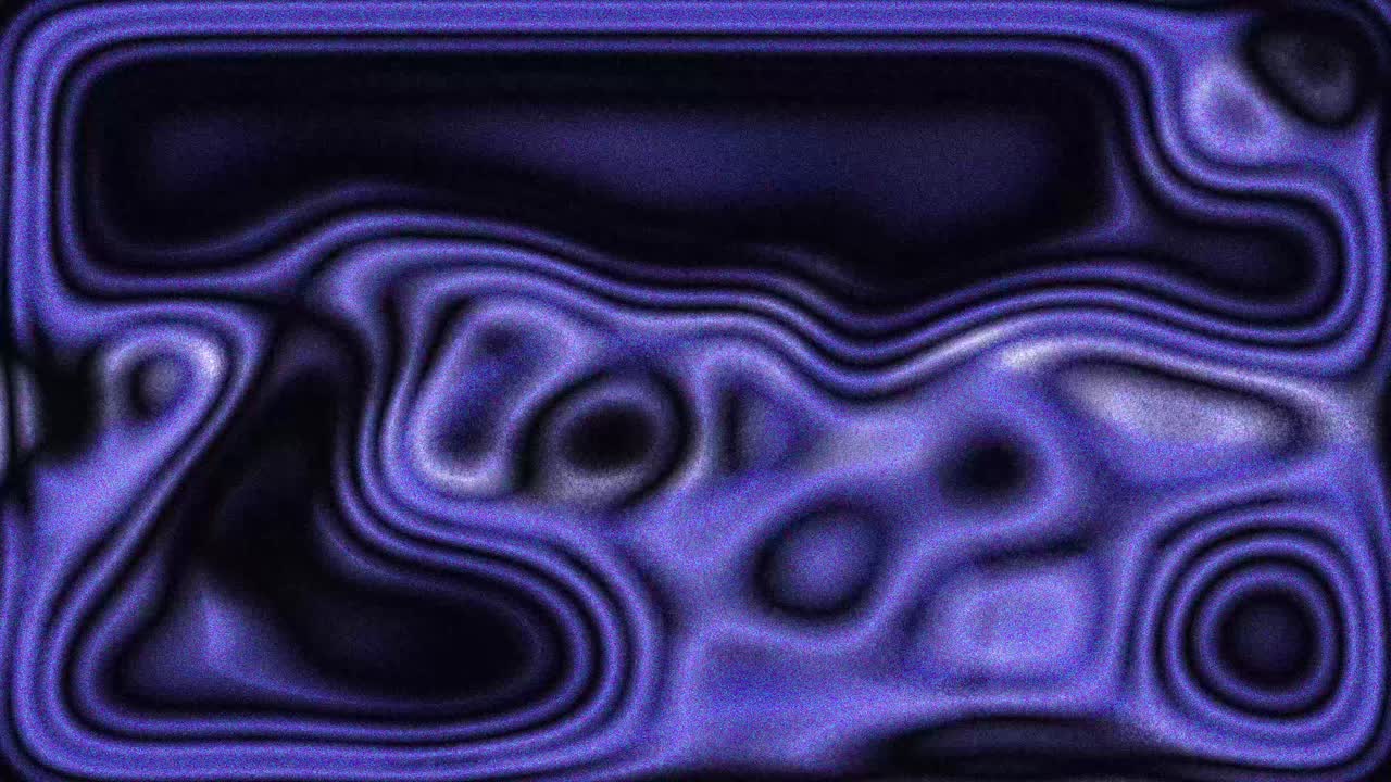 animación de líquidos púrpura, fondo con ondas de sonido vibrantes, visualizador abstracto en púrpura, negro y azul