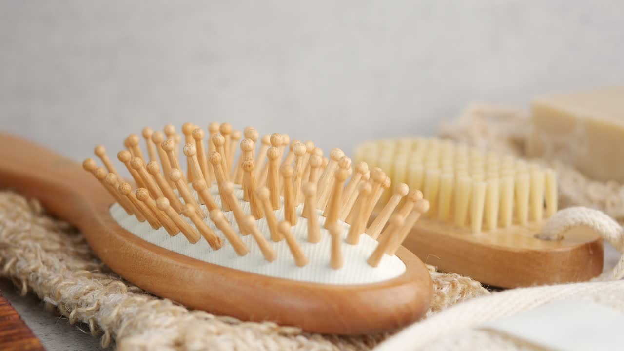 Hairbrush and Natural Soap