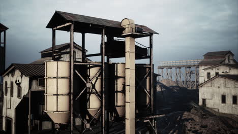 winding head and building at the national coal minning museum