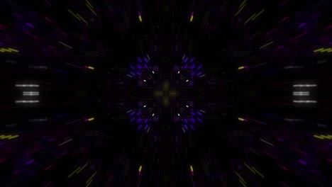 el fondo del ciberespacio de la realidad virtual creativa abstracta.