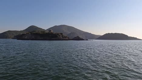 Beautiful-maritime-landscapeof-Japan-Islands-with-temples