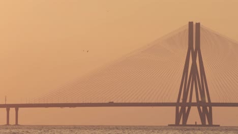 bandra worli sealink bridge and mahim bay