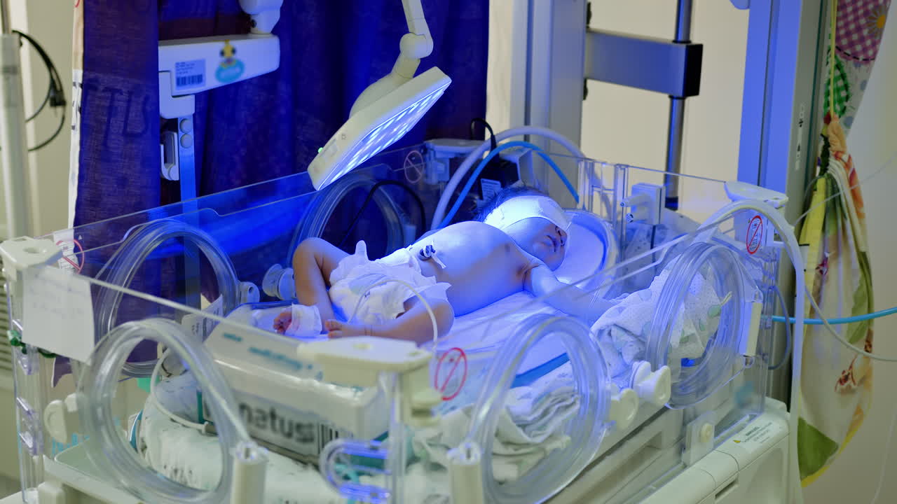 Baby in Neonatal Intensive Care Unit (NICU)