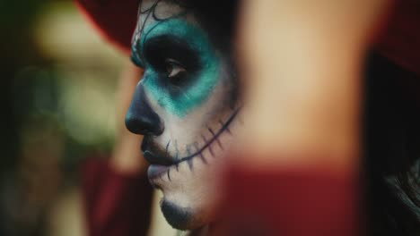 sugar skull portrait