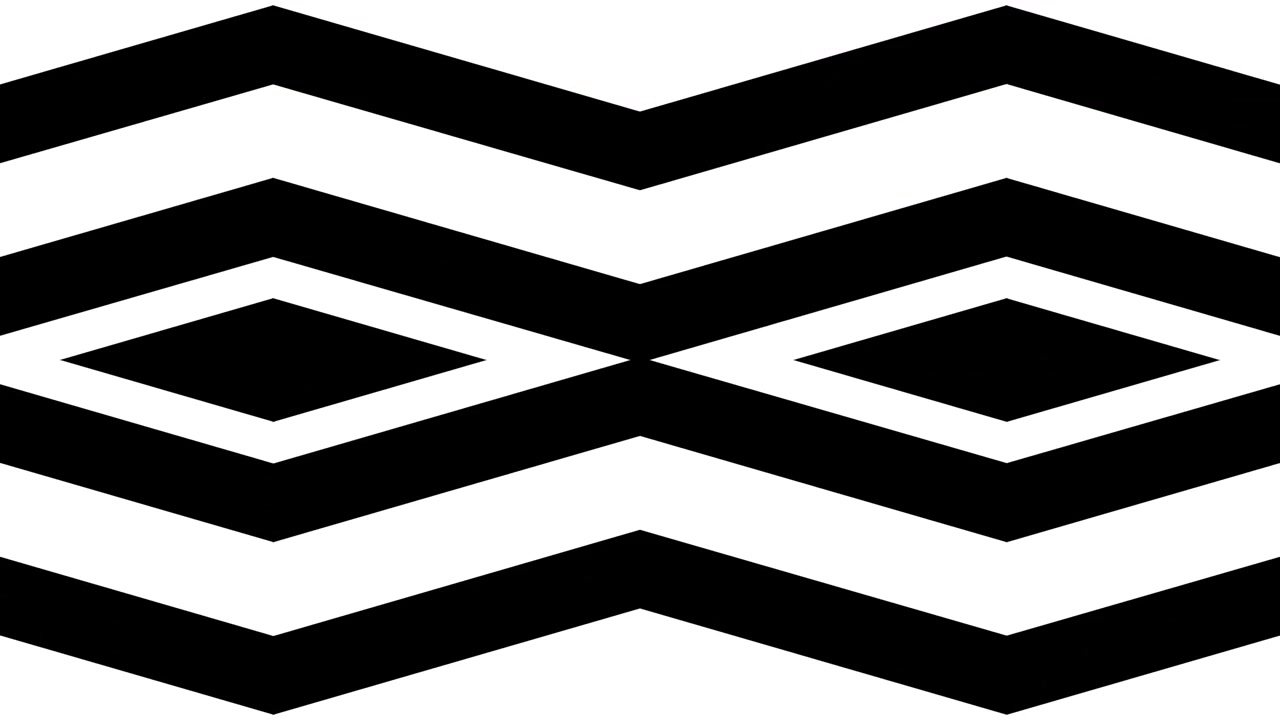 Dynamisk sort og hvid sildebensmønster-animation