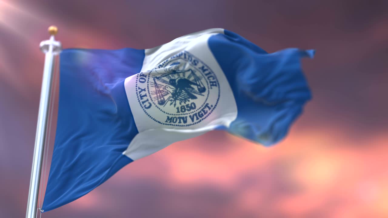 미시간 주 선 에 있는 그랜드 라피드 의 발 - 루프