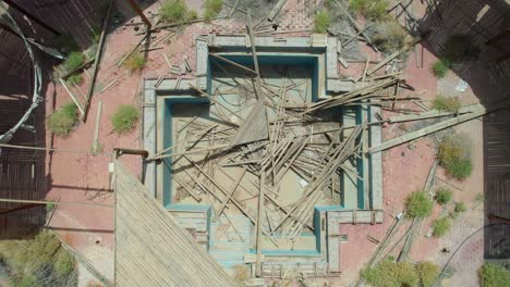 abandoned hotel club at the dead sea israel