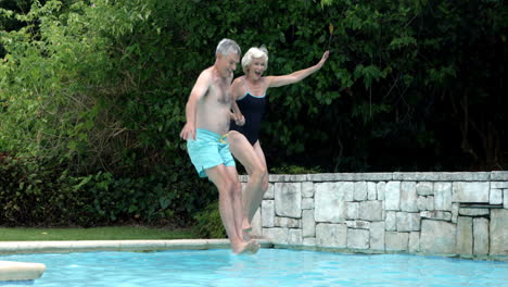 Old-couple-jumping-