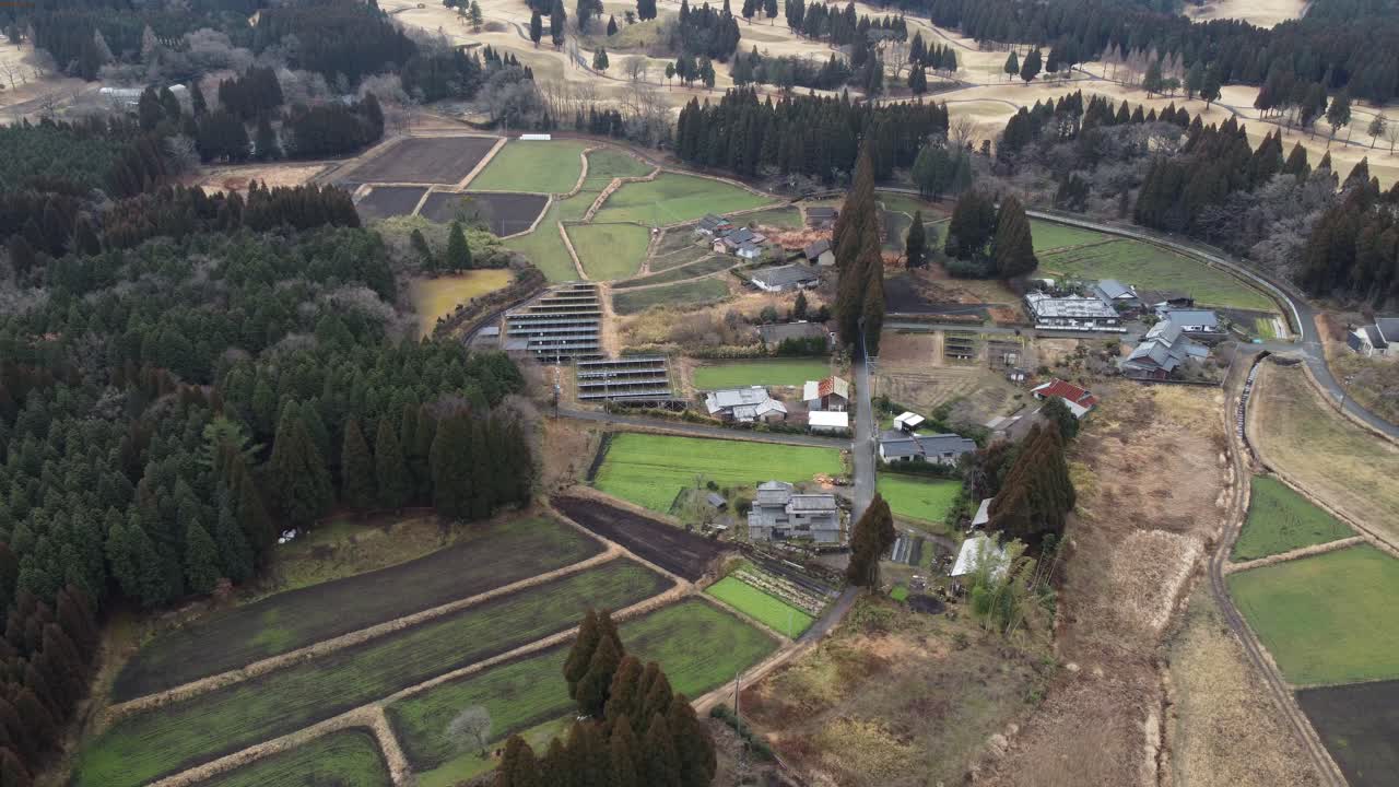 The Aerial view of Kumamoto