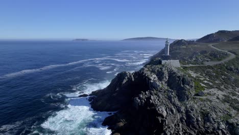 Faro-De-Punta-Nariga,-A-Coruña