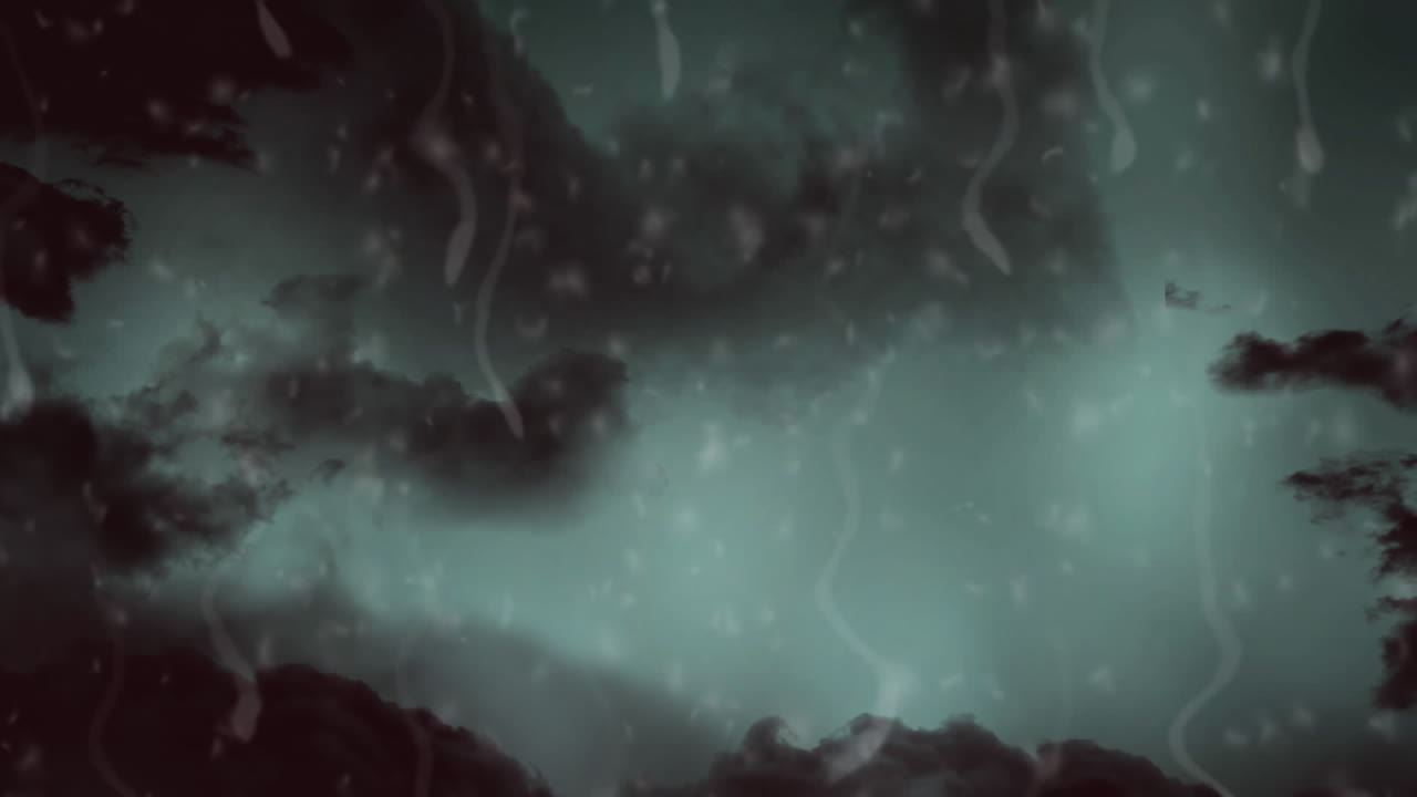 gotas de lluvia contra un vaso en un día de tormenta