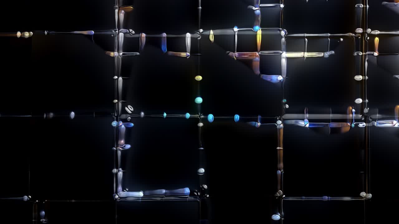 elementos de vidrio brillante