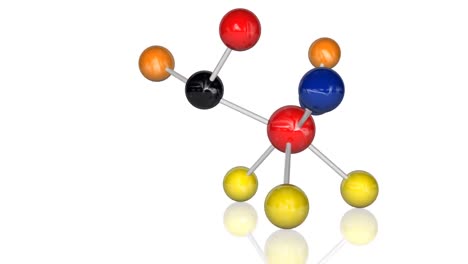 animation of molecules