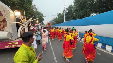 durga puja parade in india