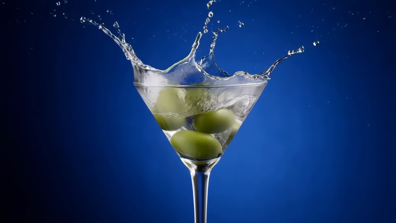 martini con aceitunas