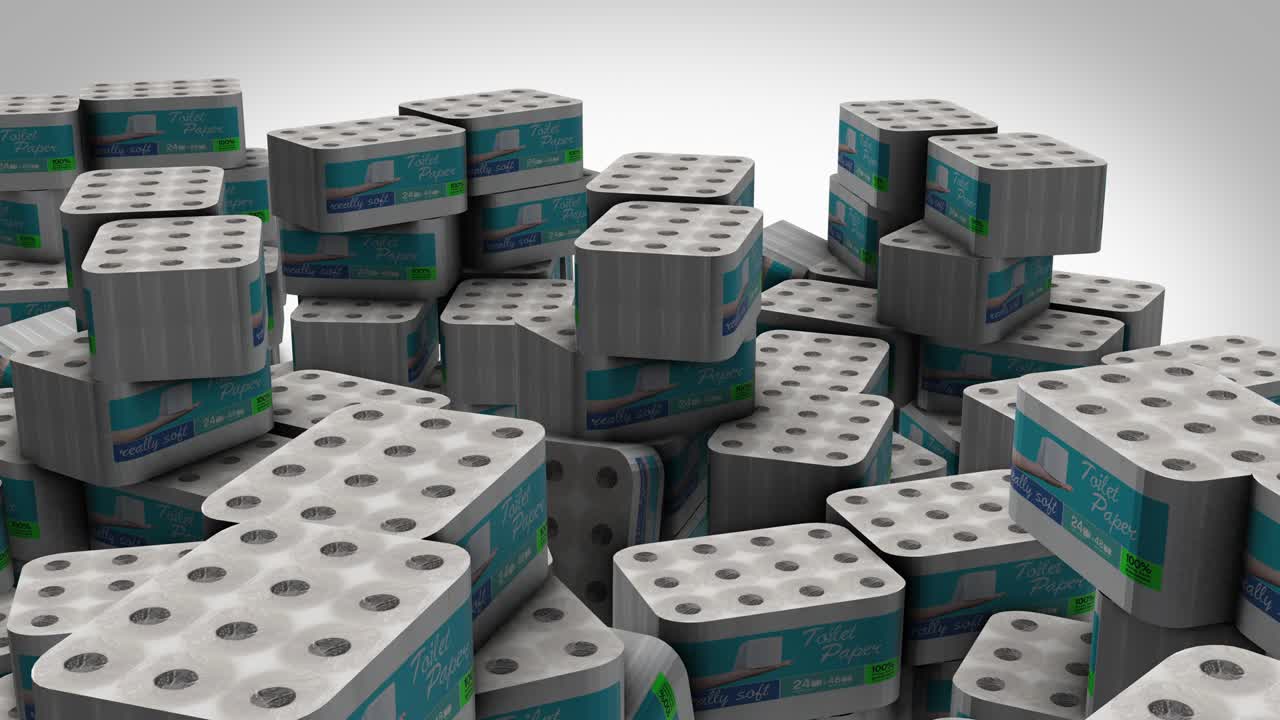 화장실 종이 회전 루프