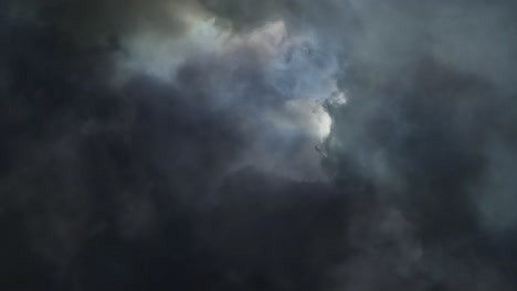 stormy sky with dramatic supercell ultra hd