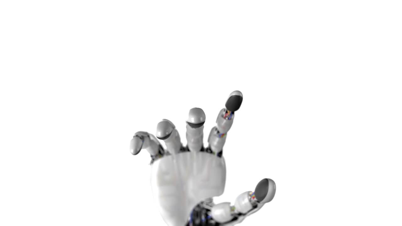 Robotic Hand Presses on the Screen