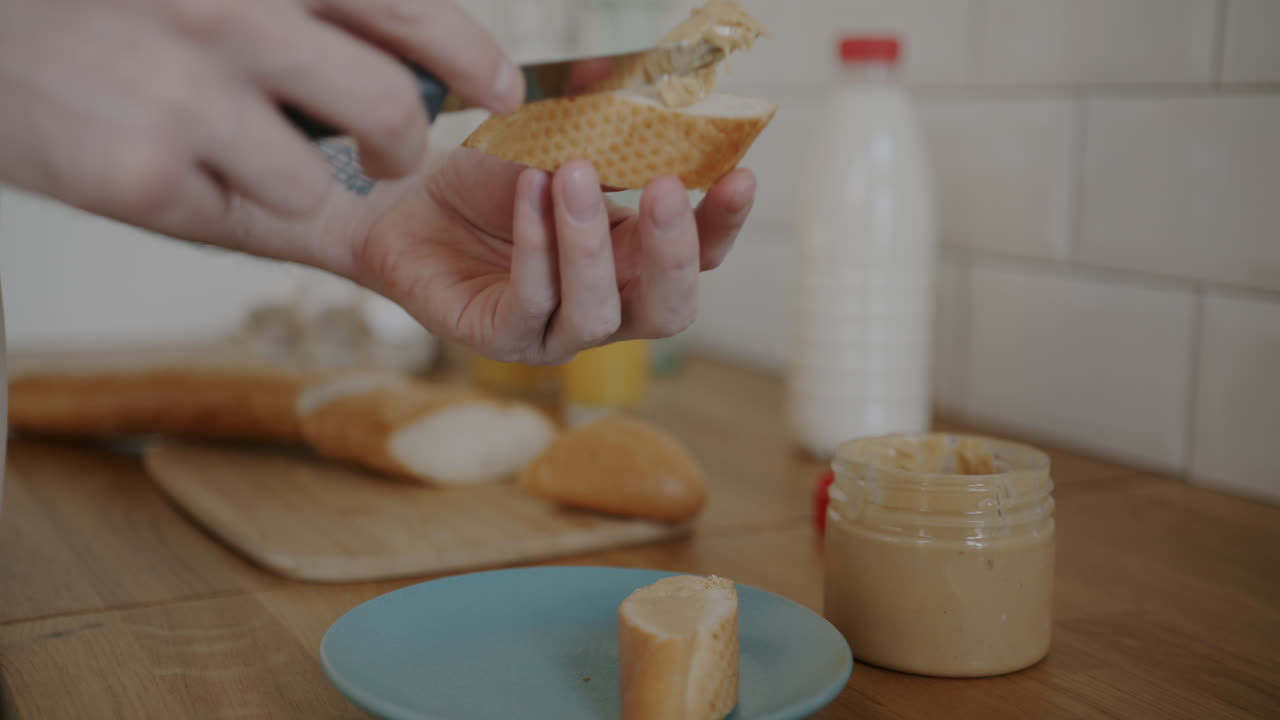 Making a Peanut Butter Sandwich