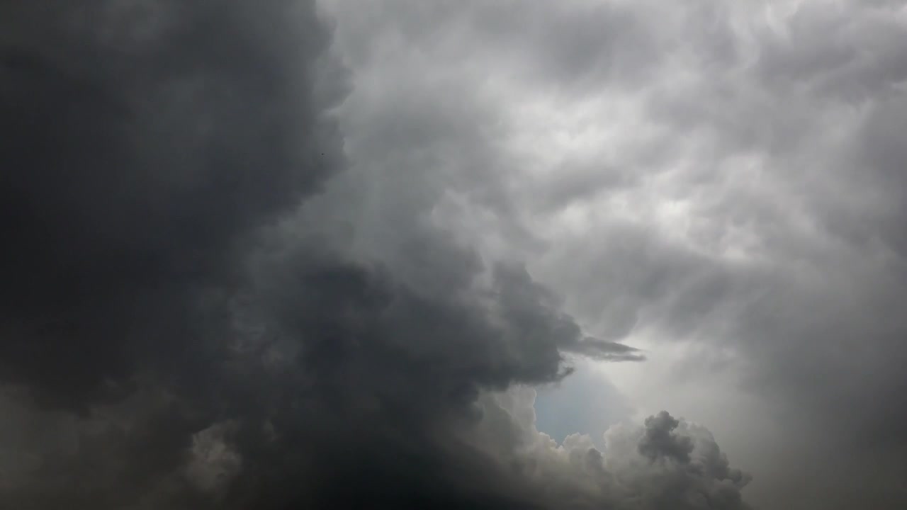 Dark Storm Clouds Gathering in the Sky