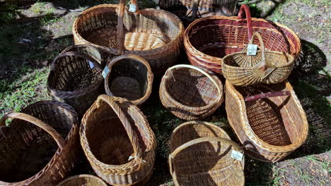 handcrafted durable rattan basket for sale