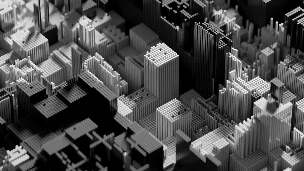 el fondo de la tecnología abstracta de 4k.