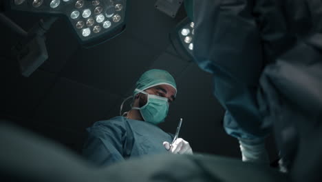 surgeons in the operating room