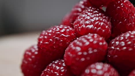 raspberrys on a table, a nice look for commercial use