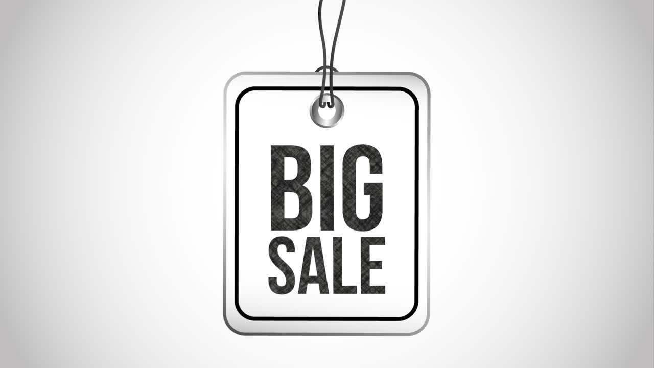 big sale tag