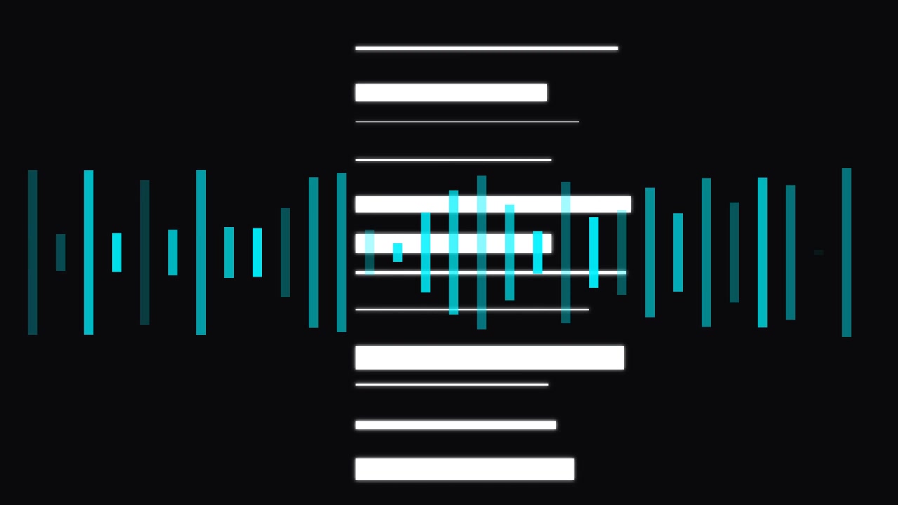 Abstract Motion Graphics Featuring Geometric Shapes and Lines