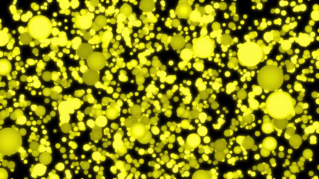 animación de bola de punto de tamaño medio en movimiento gráficos de movimiento