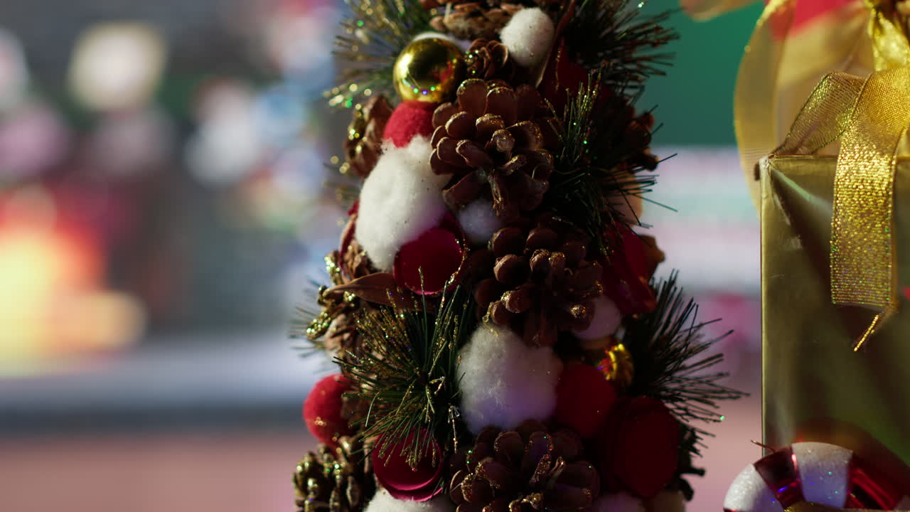 Festive Christmas decorations